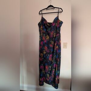 Anthropologie Multicolor Floral Maxi Dress